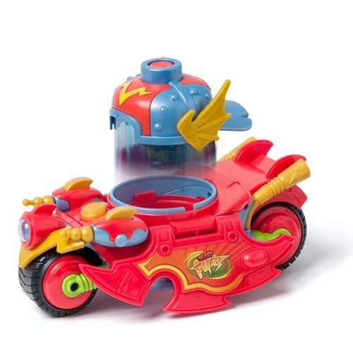 SUPERTHINGS, set de joaca figurine, Vehicul Speed Fury Superzings