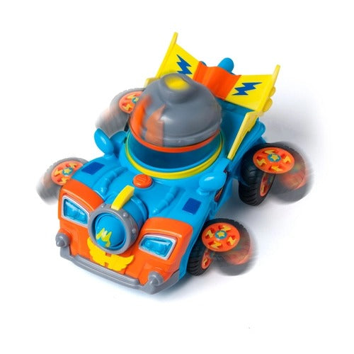 SUPERTHINGS, set de joaca figurine, Vehicul Kazoom Racer Superzings