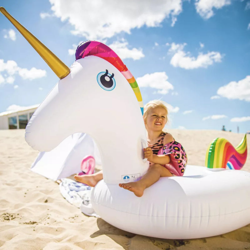 Colac unicorn ride on - colac copii 150 cm pentru psicina Swim Essentials