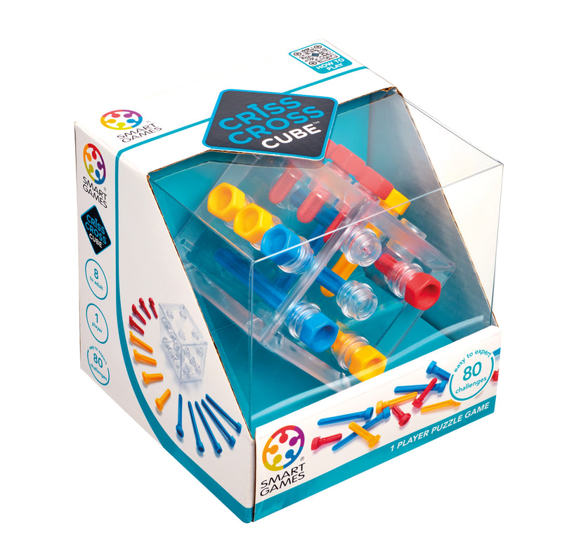 Joc  CRISS CROSS CUBE- Smart games - jocuri de logica copii