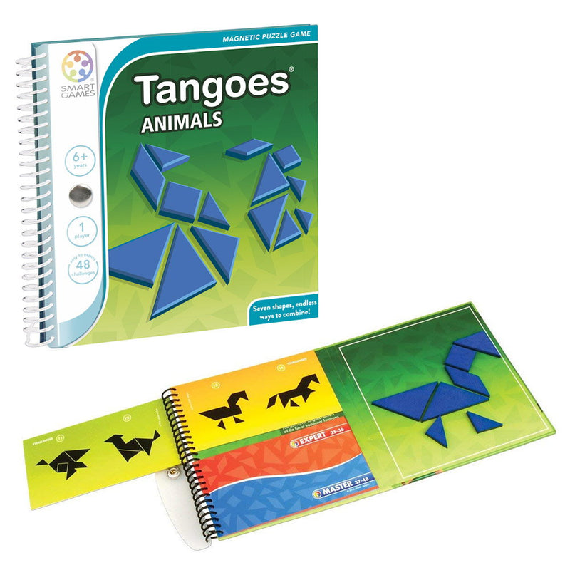 Joc tangram magnetic animale Smart Games