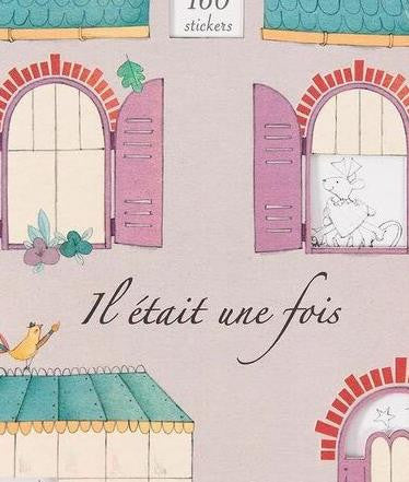 Carte De Colorat Cu Abtibilduri, A Fost Odata, Moulin Roty