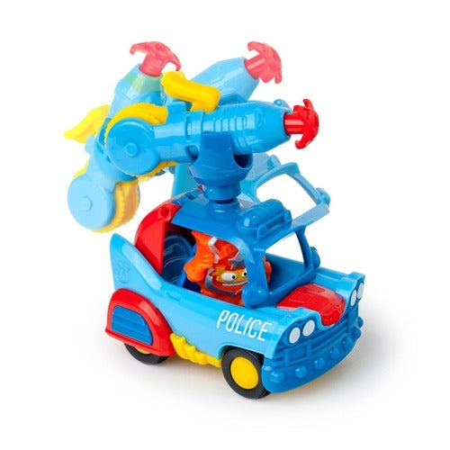 SUPERTHINGS, set de joaca figurine, Misiunea 4: Frauda la banca Superzings