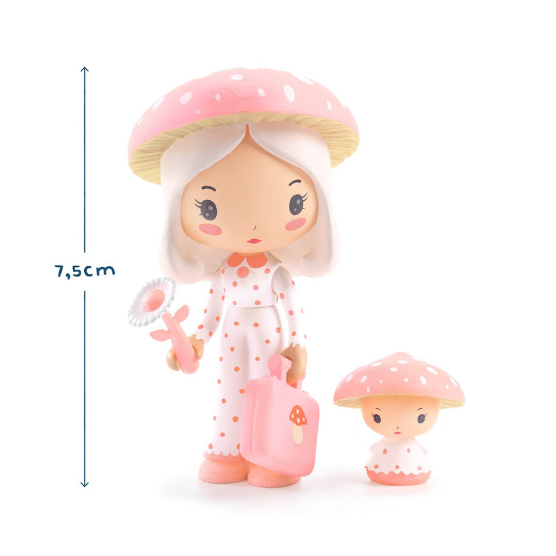 Figurinele Amy & Mushy Colectia Tinyly, Djeco