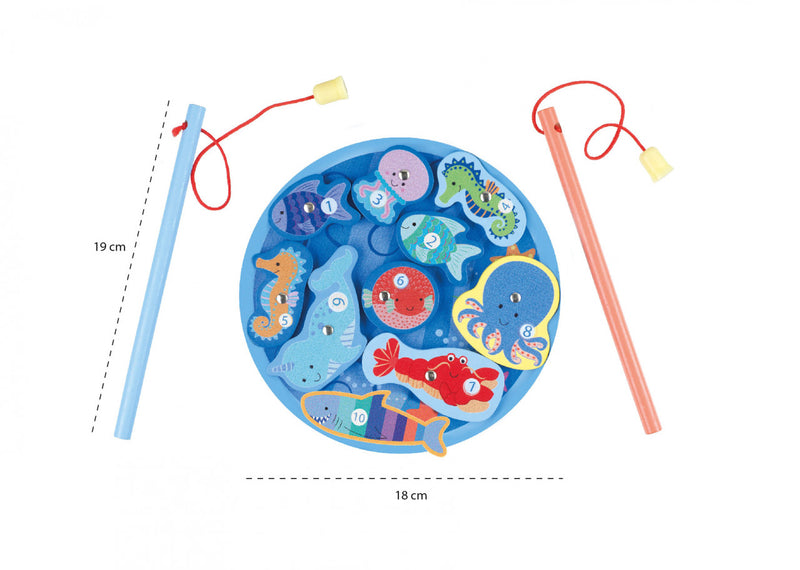 Joc Magnetic De Pescuit, Orange Tree Toys