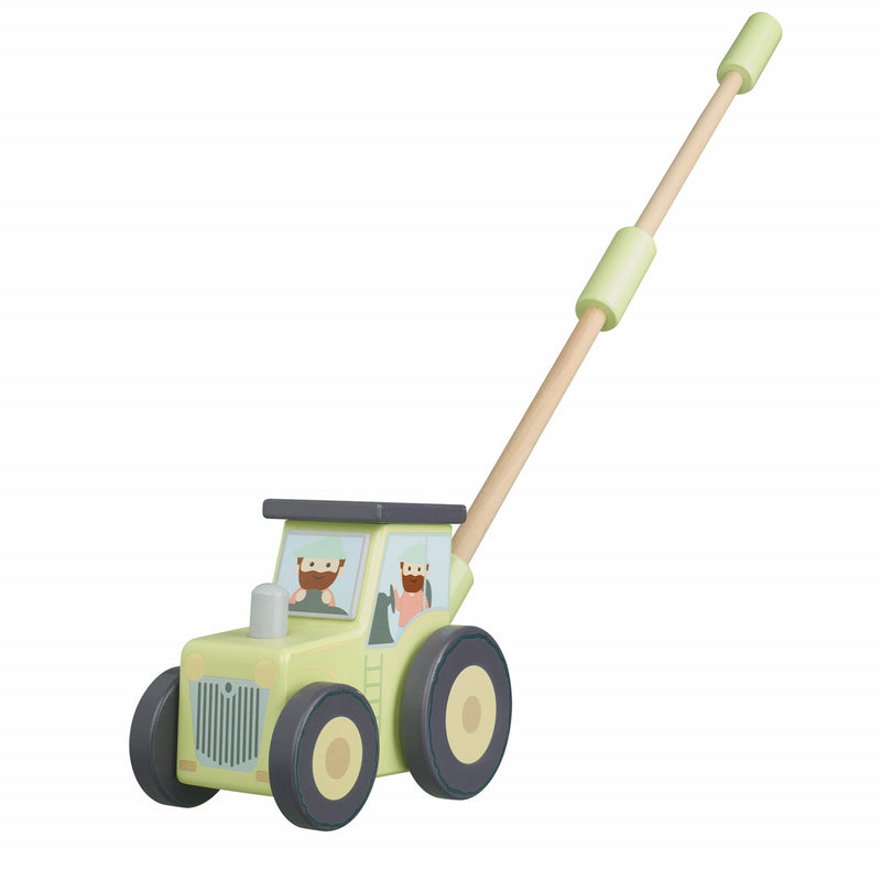 Jucarie De Impins Tractor, Orange Tree Toys