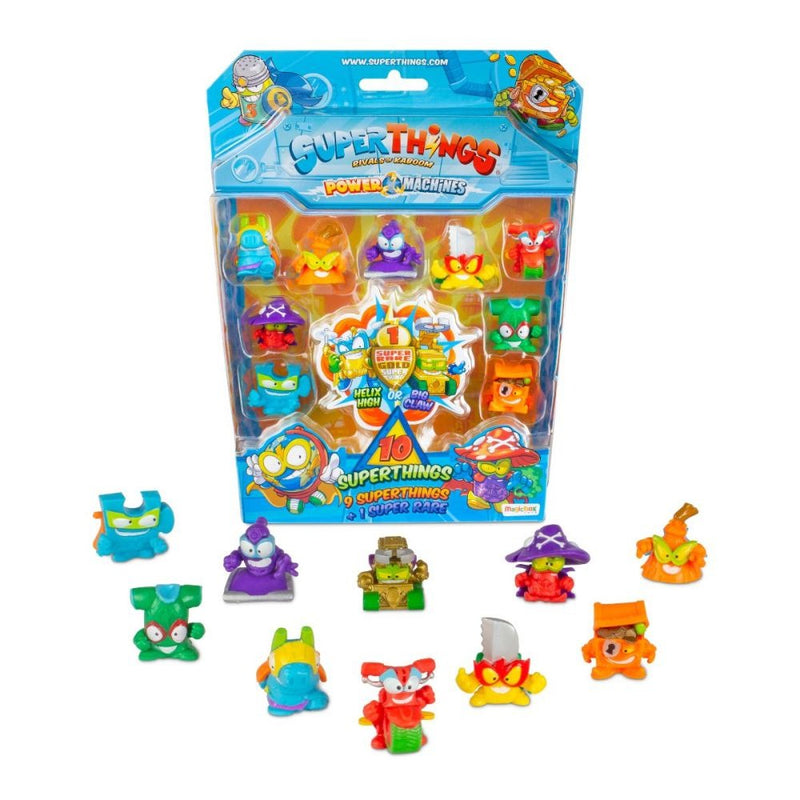 SUPERTHINGS Surpriza, figurine Power Machines Set 10 Figurine Superzings