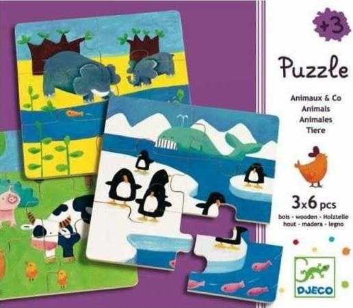 Puzzle Duoanimo Djeco