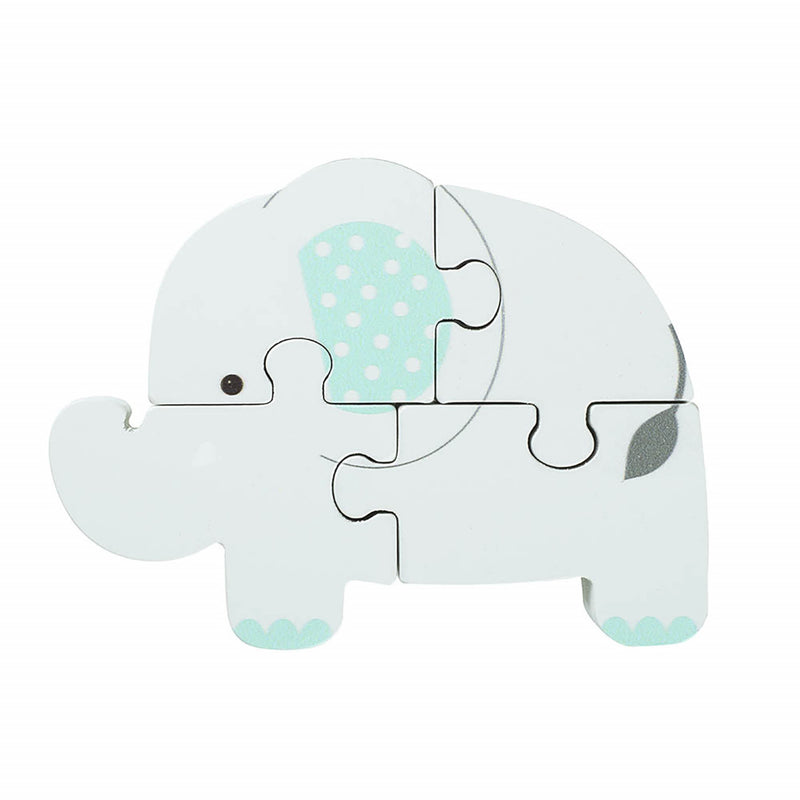 Puzzle Elefant Din Lemn, Orange Tree Toys