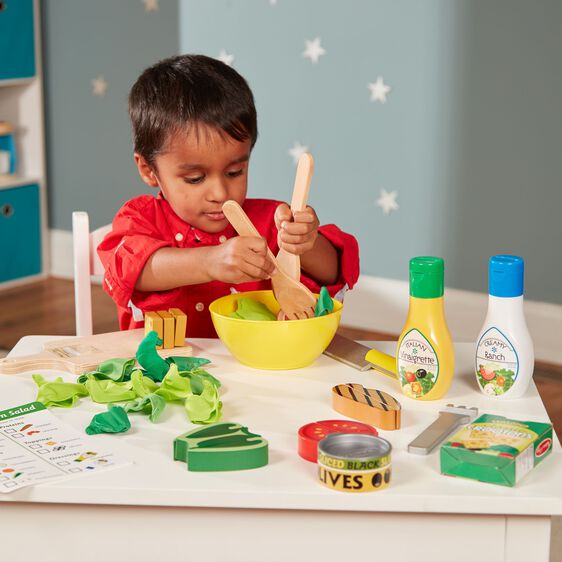 Set de joaca in bucatarie- salate delicioase - Melissa & Doug