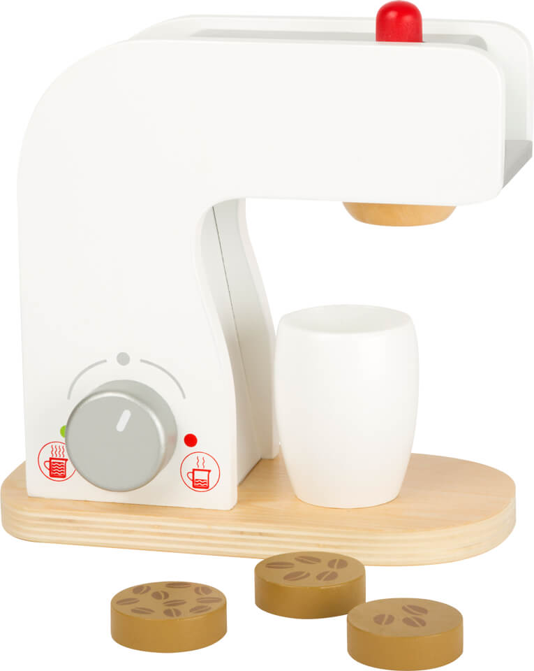 Aparat de facut cafea - Espressor - jucarii din lemn pentru bucatarie - Small Foot