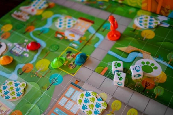 Joc Outfoxed - Pe urmele vulpii hotomane - Joc de cooperare copii - Gamewright