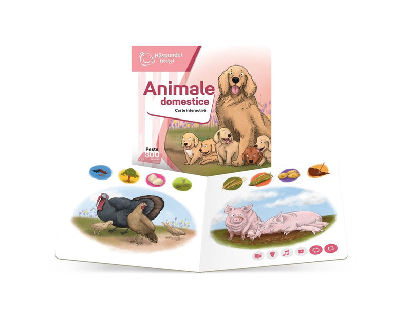 Carte interactiva RASPUNDEL ISTETEL Animale domestice