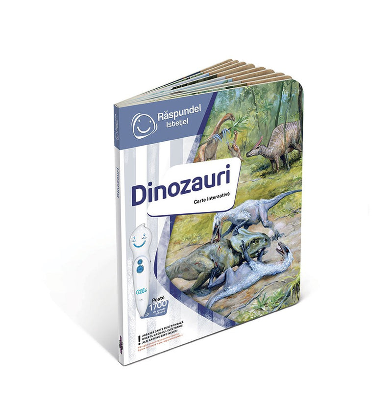 Carte interactiva RASPUNDEL ISTETEL - Dinozauri