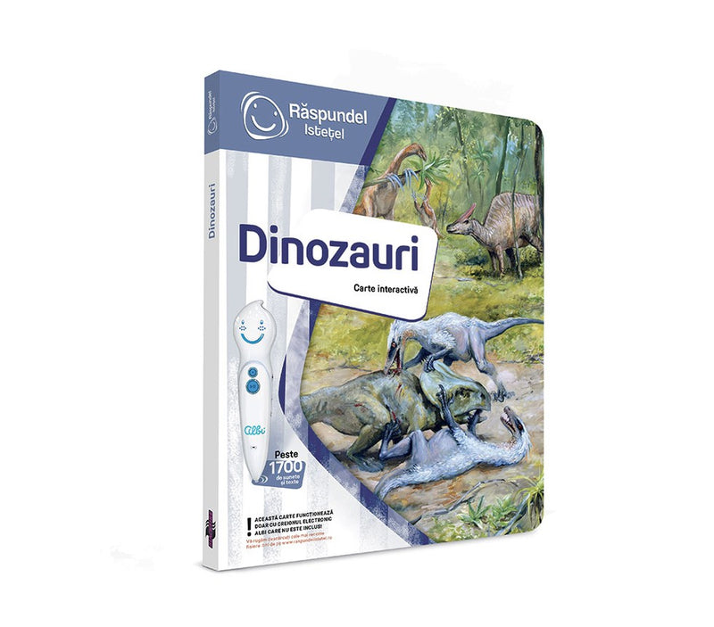 Carte interactiva RASPUNDEL ISTETEL - Dinozauri