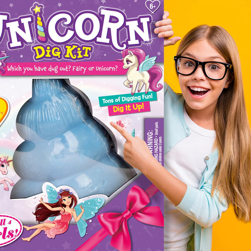 Kit excavare - unicorni - Sapa si decopera