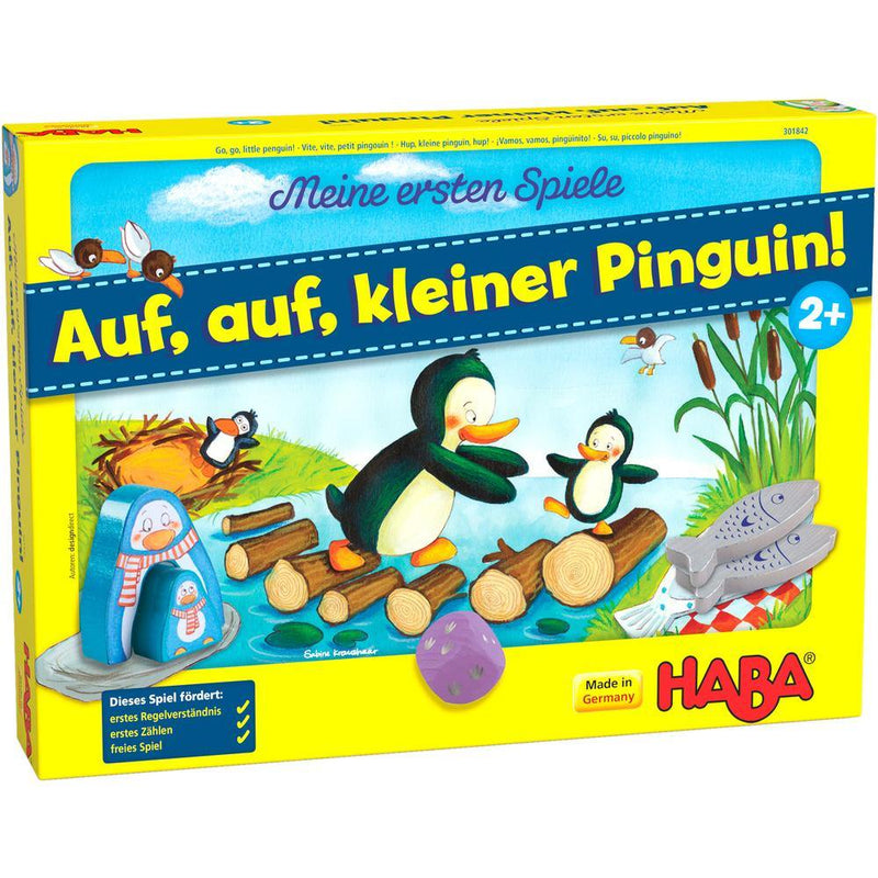 Board game Haba Micul pinguin - www.copilarestiromania.com