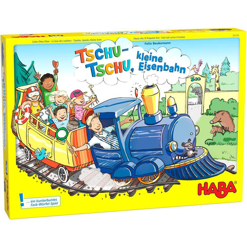 Board game Haba Color Choo Choo - www.copilarestiromania.com