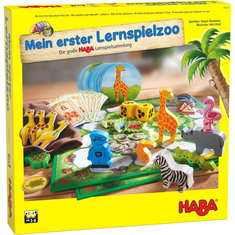 Primul joc educational Haba - la Zoo - www.copilarestiromania.com