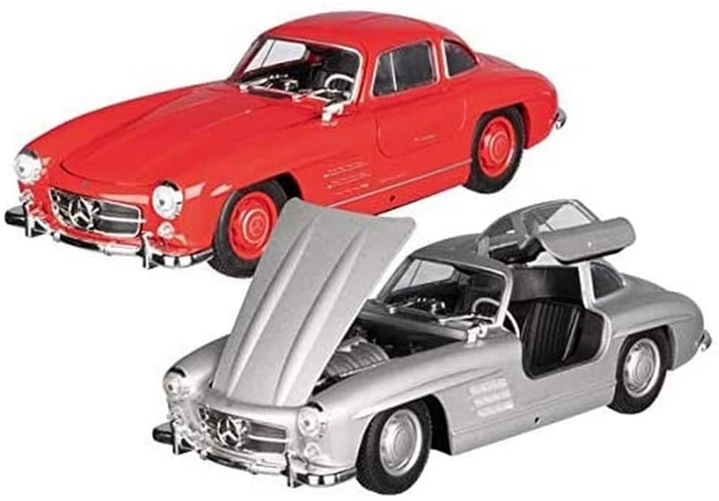 Masinuta metalica Mercedes Benz 300 SL masinuta die cast 1:24 L=19 cm