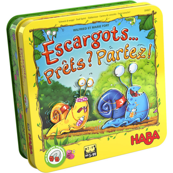 Joc HABA Cursa melcilor - Escargots Prets partez!! Snail Sprint HABA