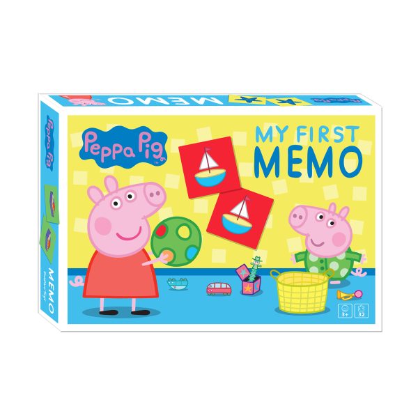 Jocuri Peppa Pig - My first memo - joc memorie Peppa Pig - Barbo Toys