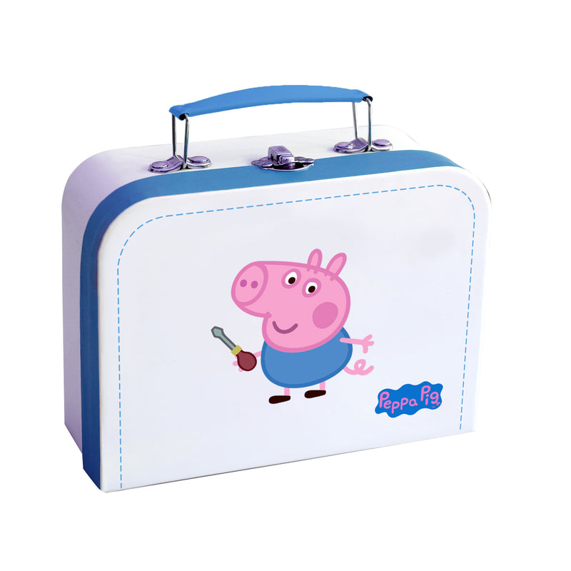 Jucarii Peppa Pig - Set unelte de lemn George - Barbo Toys