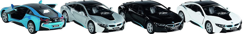 Masinuta metalica BMW I8 die cast 1:36 L=12.5 cm