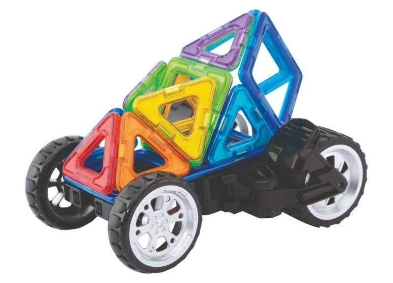 Set magnetic de construit- Magformers Vehicule -17 piese - www.copilarestiromania.com