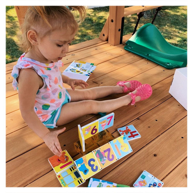 Magna-Tiles Structures, Sesame Street School Bus