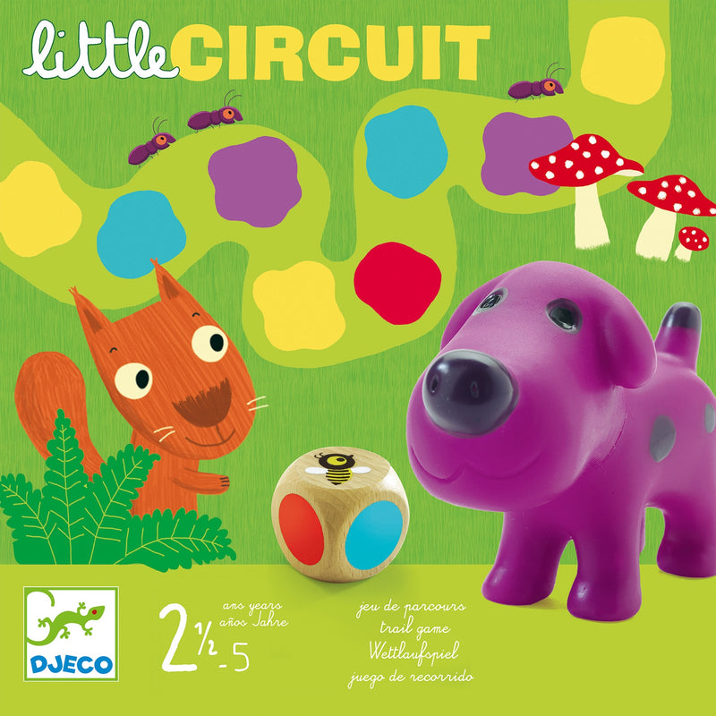 Joc Micul circut - Djeco- joc asociere copii 2-5 ani - Joc Little Circuit