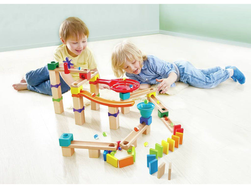 Traseu cu bile din lemn - HAPE - Marble Run race track - Pista cu bile