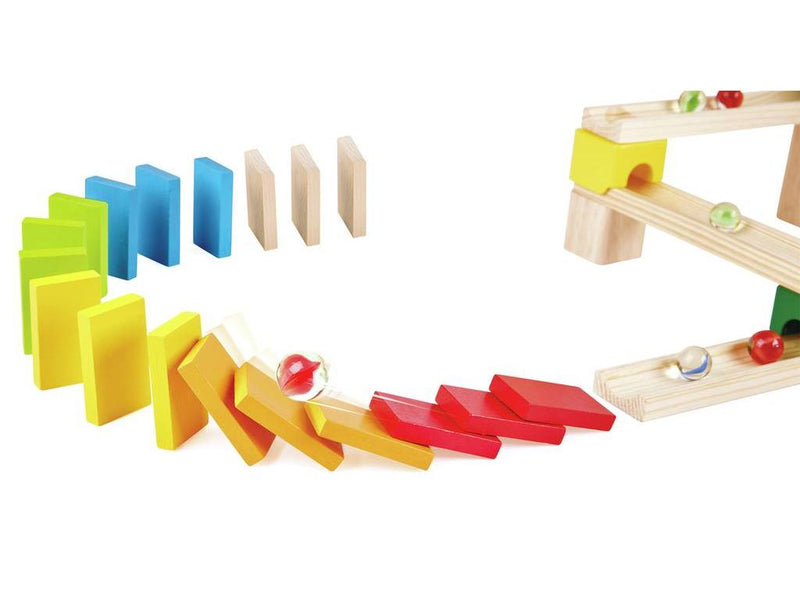 Traseu cu bile din lemn - HAPE - Marble Run race track - Pista cu bile