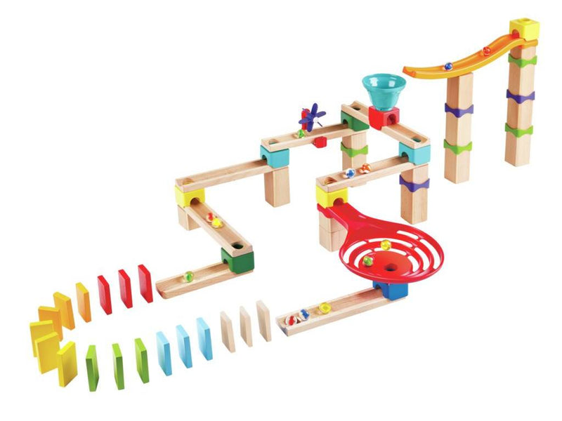 Traseu cu bile din lemn - HAPE - Marble Run race track - Pista cu bile