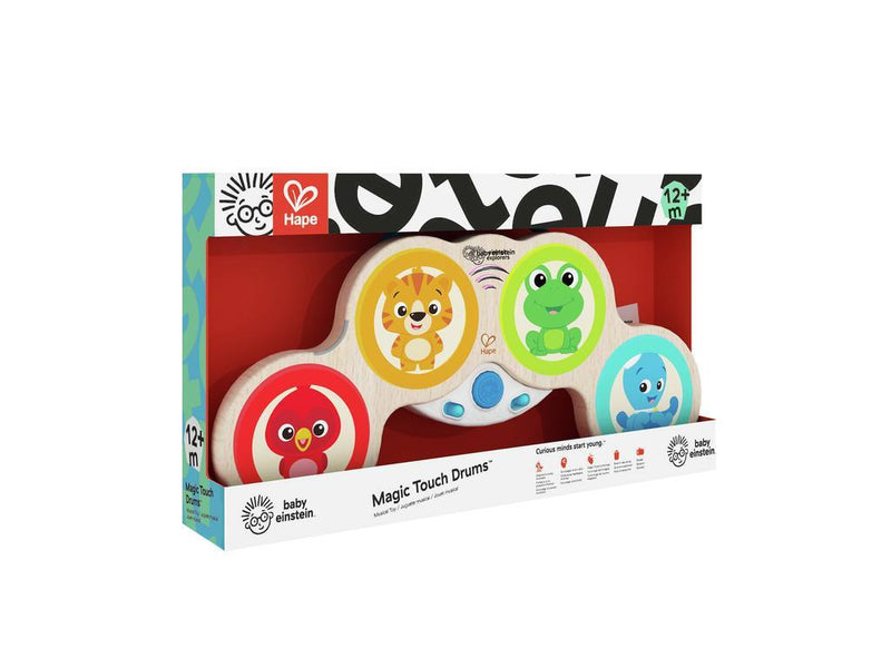 Tobe magice HAPE - Magic Touch Drums HAPE Baby Einstein - Tobe de lemn inteligente