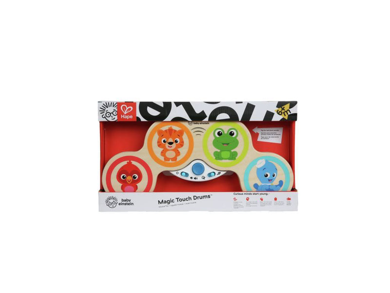 Tobe magice HAPE - Magic Touch Drums HAPE Baby Einstein - Tobe de lemn inteligente