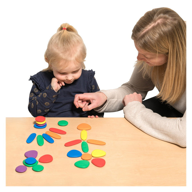 Junior Rainbow Pebbles, Set De Activitati Cu Pietricele