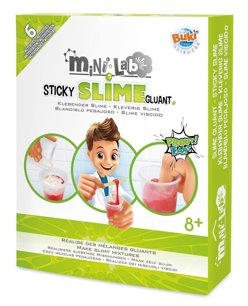 Mini - Laboratorul De Slime experimente copii BUKI France