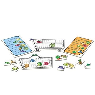 Joc Educativ In Limba Engleza Lista De Cumparaturi Fructe Si Legume - Shopping List Extras Orchard Toys