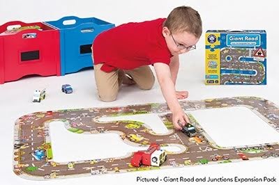 Puzzle Gigant De Podea Traseu Masini (20 Piese) Giant Road Jigsaw