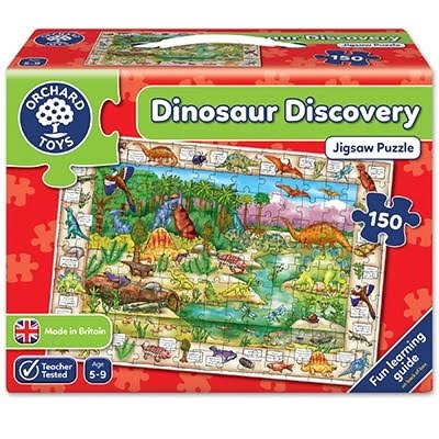 Puzzle In Limba Engleza Lumea Dinozaurilor (150 Piese) Dinosaur Discovery