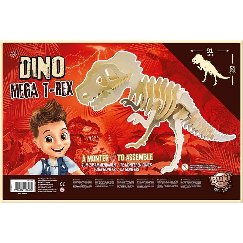 Dino T-Rex Gigant -asambleaza schelet dino BUKI France