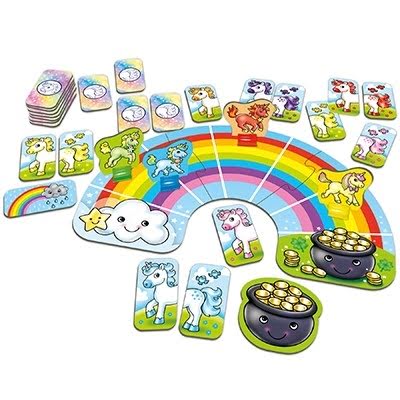 Joc Educativ Unicornii Curcubeu Rainbow Unicorns Orchard toys