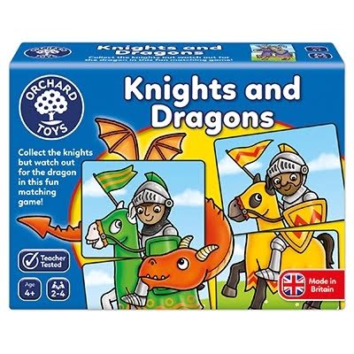 Joc Educativ - Puzzle Cavaleri Si Dragoni Knights And Dragons