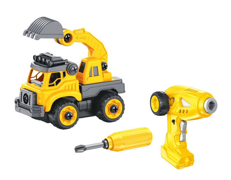 Set Constructie Camion Autobasculanta Si Excavator Cu Radiocomanda