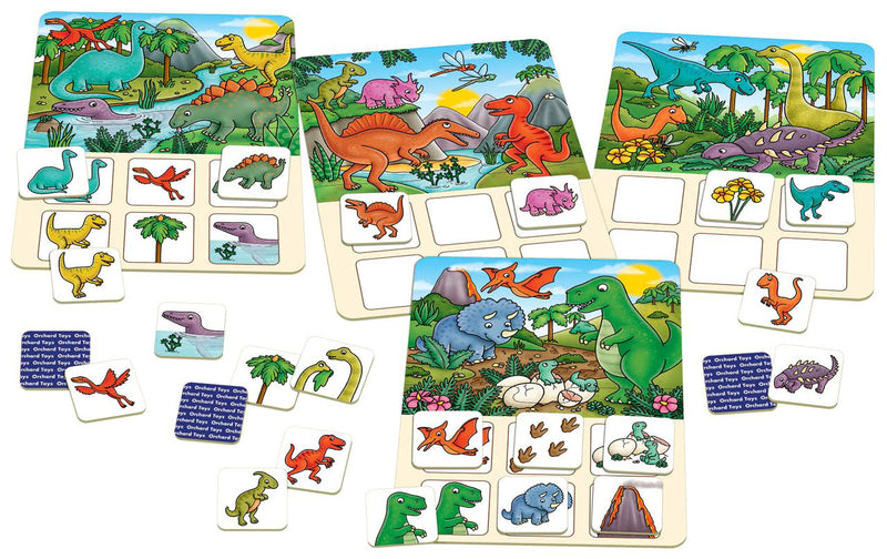 Joc Educativ Dinozaur Dinosaur Lotto Orchard toys