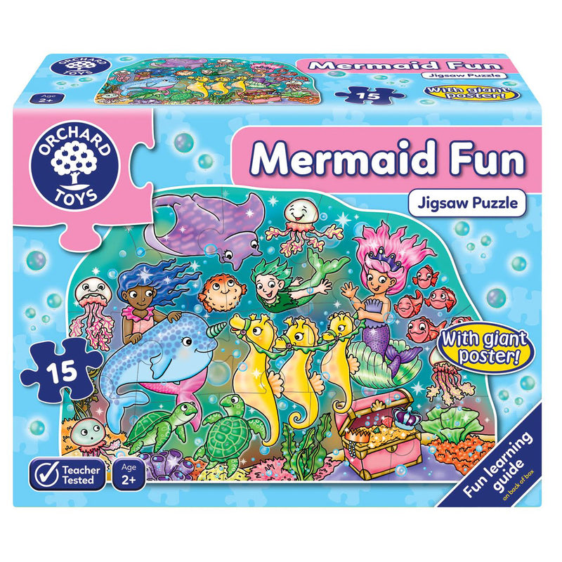 Puzzle De Podea Distractia Sirenelor Mermaid Fun Puzzle