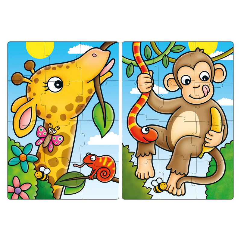 Puzzle Primii Prieteni Din Jungla First Jungle Friends