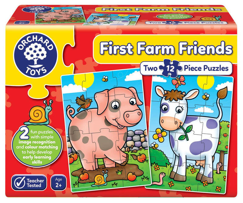 Puzzle Primii Prieteni De La Ferma First Farm Friends