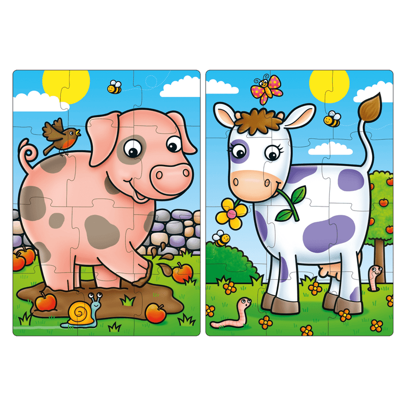 Puzzle Primii Prieteni De La Ferma First Farm Friends